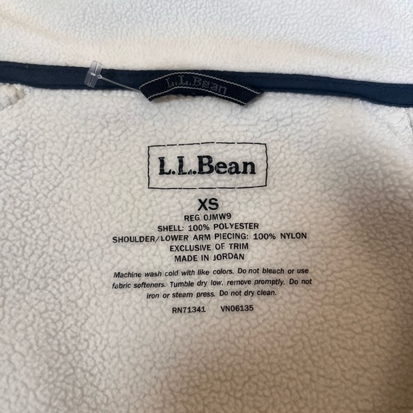 LL Bean XS fleece - Picture 2 of 3